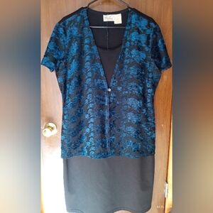 Kathie Lee collection XL formal dress